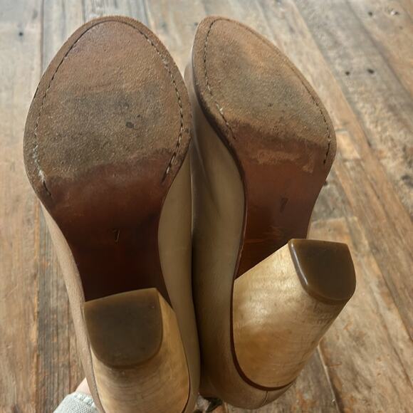 Rachel Comey Tan Leather Ankle Booties - Picture 6 of 7
